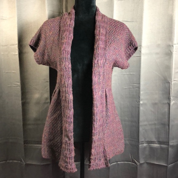 Charlotte Russe Sweaters - Charlotte Russe Short Sleeve Cardigan